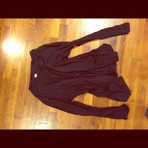 Jcrew black soft sweater with pockets