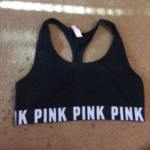 Black Victoria secret sports bra