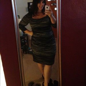 White House black market knee length dress