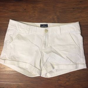 White Shorts