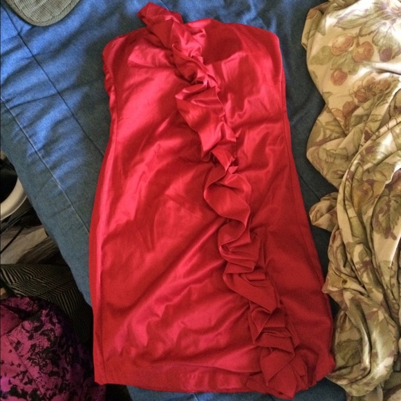 Red mini dress - Picture 1 of 1