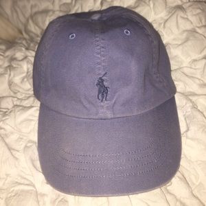 Blue polo hat
