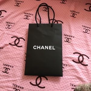 Authentic Chanel shopping bag