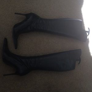 Aldo over the knee black boots