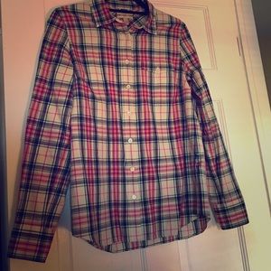 J crew flannel button up