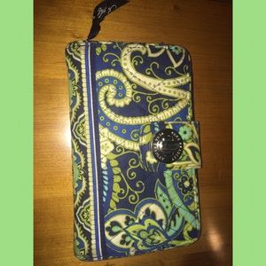 Vera Bradley Turn Lock Wallet in an older print