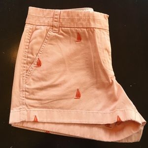 J crew sailboat embroidered shorts, 10