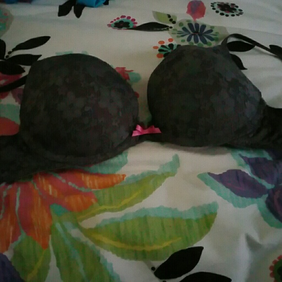 Target grey lace push up bra 34b - Picture 1 of 3