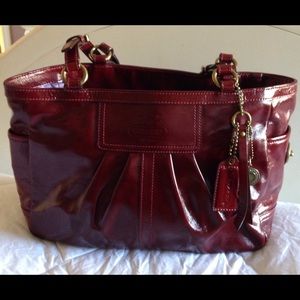 Burgundy Coach Purse