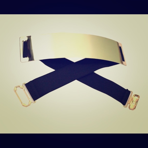 Gold plated belt