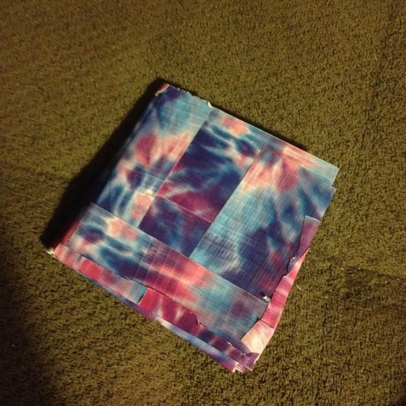 Tie Dye Duck Tape Wallet