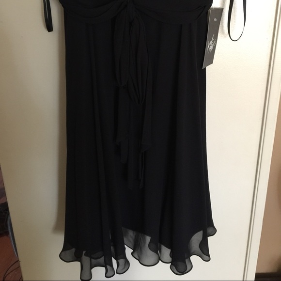 NEW ...with tags BCBG silk evening dress - Picture 3 of 4