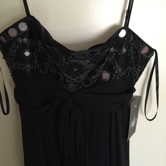 NEW ...with tags BCBG silk evening dress - Picture 4 of 4