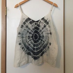 Hurley Tie-dye Tank Top with adjustable straps