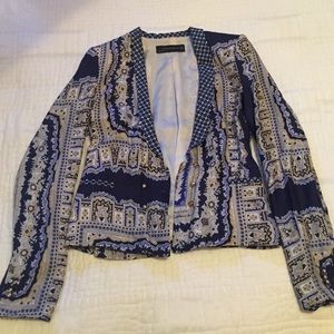 Zara silk jacket