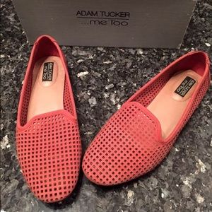 ADAM TUCKER...ME TOO flats in light orange🍁🍂