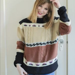 Vintage slightly oversized sweater.