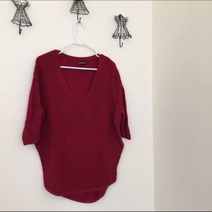 Express quarter sleeve sweater