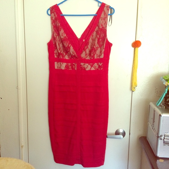 Red dress