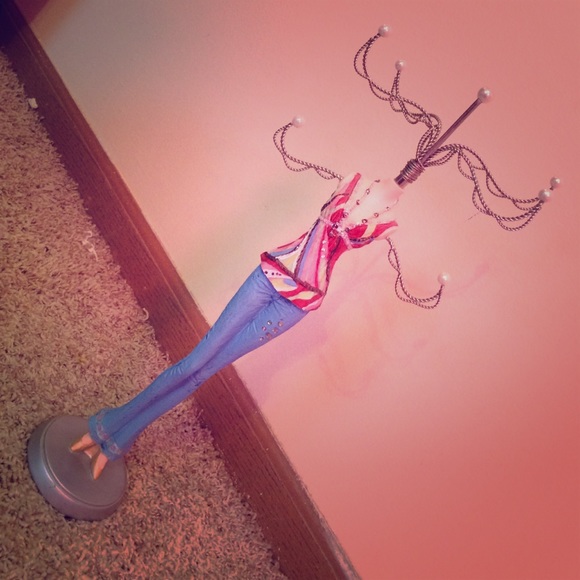 "Colorful Burst" Jewelry Stand
