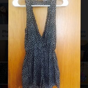 Black & White Romper