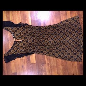 Gorgeous anthropologie dress - 100% silk