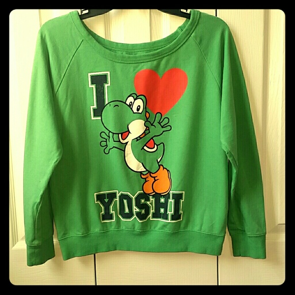 I love Yoshi Graphic Sweater
