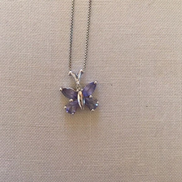Jewelry - Butterfly pendant Tanzanite/diamond Jewelry - Butterfly pendant Tanzanite/diamond