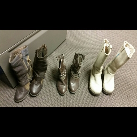 Bundle! Women's boots(3pairs)