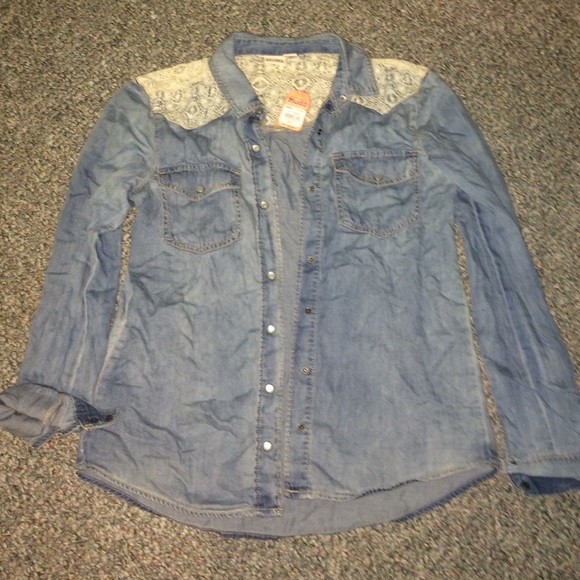 Cute jean shirt
