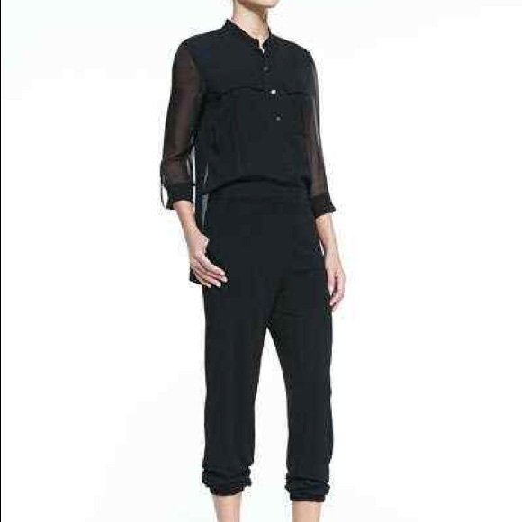 Elie Tahari "Madison" Silk Jumpsuit