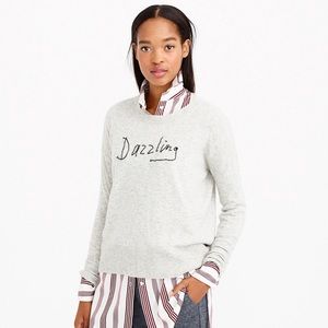 J Crew x Hugo Guiness Dazzling Sweater