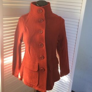 Ll Bean 100% wool high collar blazer. Size XS $60