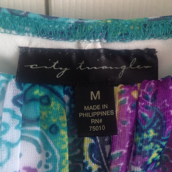 paisley bejeweled dress! - Picture 2 of 3