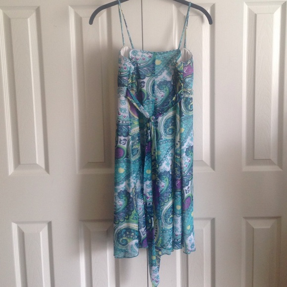 paisley bejeweled dress! - Picture 3 of 3