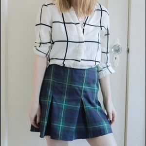 Brandy Melville plaid skirt.