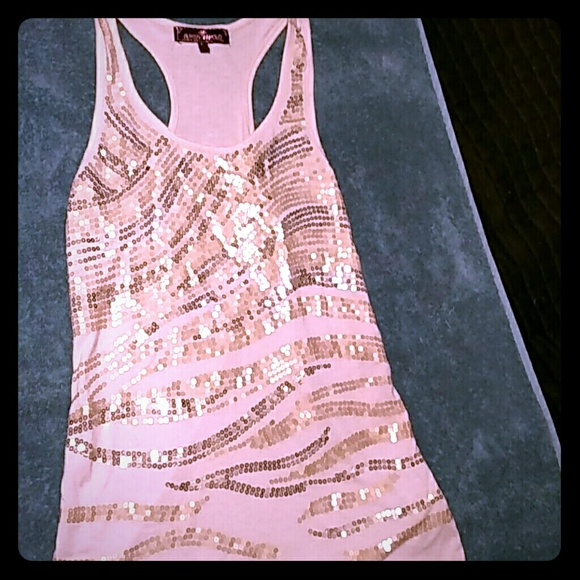 Tan racerback shirt
