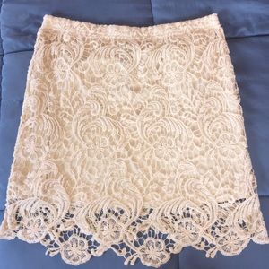 Wet Seal Lace Skirt