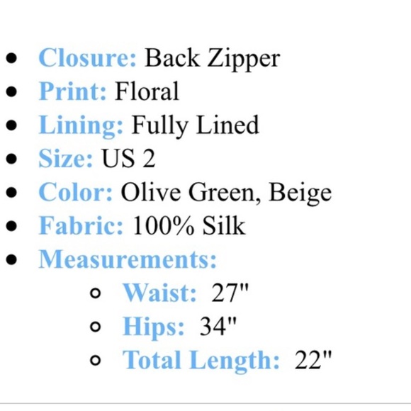 Tracy Reese Anthropologie embroidered silk skirt - Picture 3 of 4