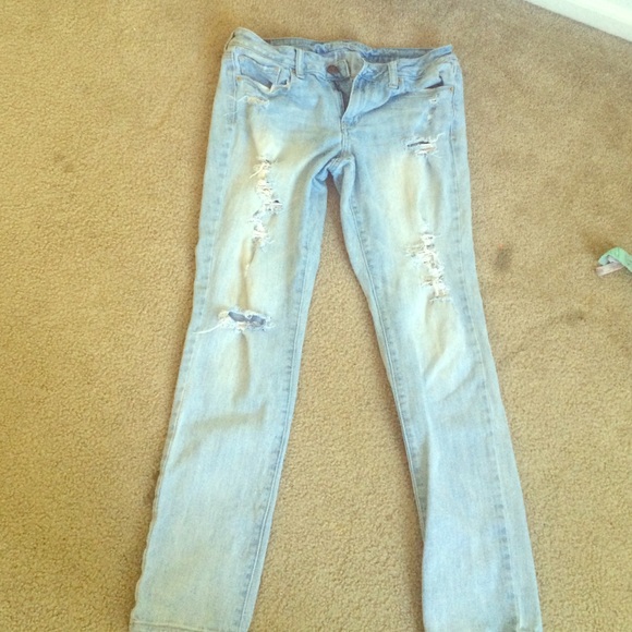 Light blue jeans