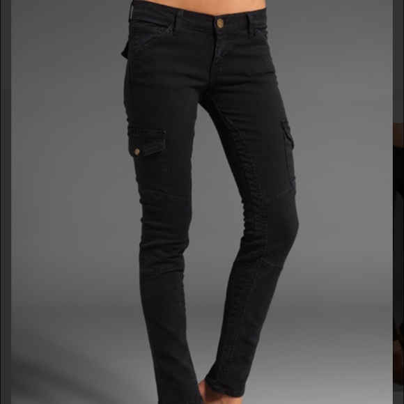 Current/Elliott skinny cargo denim