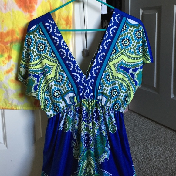 Deep V Dress