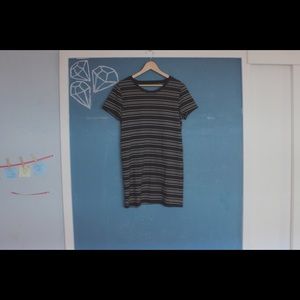 Striped T-shirt Dress (Forever 21)