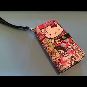 Tokidoki for Hello Kitty wristlet