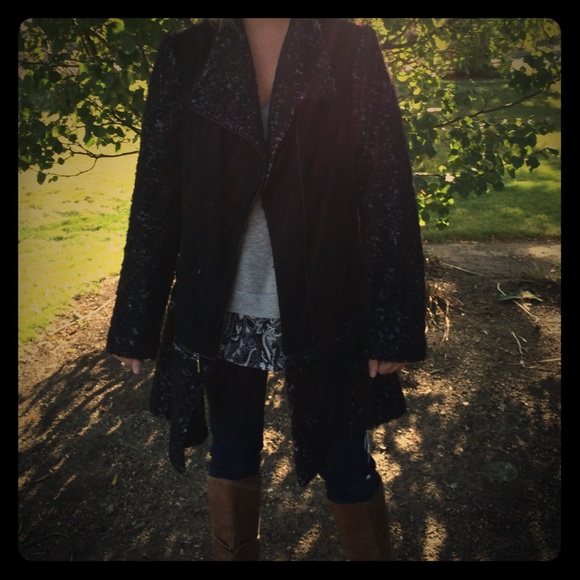 Wool winter coat by laundry by Shelli Segal