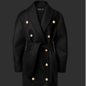 NWT Balmain X HM wool blend coat