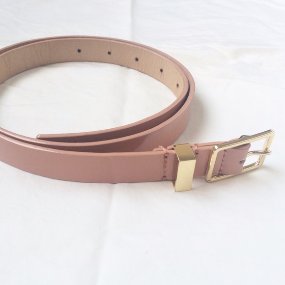 J. Crew Accessories - Patent Pink Leather Belt - NWOT