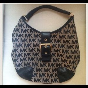 Michael Kors MK over the shoulder handbag