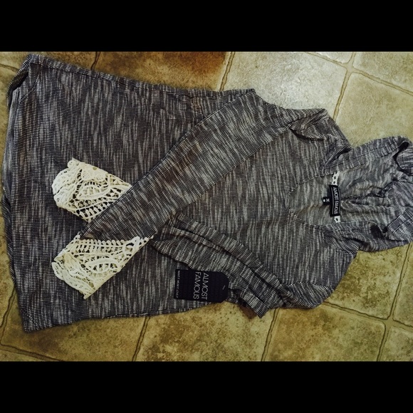 Really cute top with hood... NWT