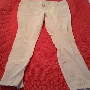 Old Navy skinny pale pink corduroys